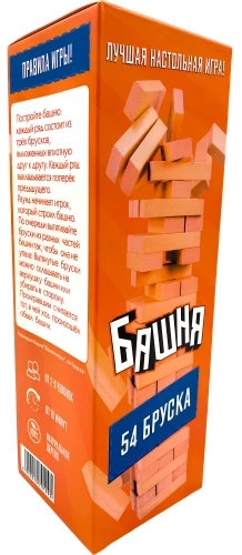 Настольная игра - Башня, 54 детали