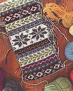 Two sides of color. Double-sided knitting with needles. Patterns, techniques, projects