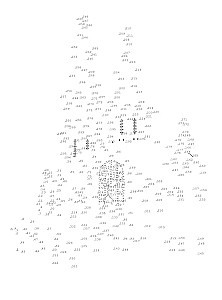 Моя Россия. Рисуем по точкам. Раскраска по самым живописным городам страны