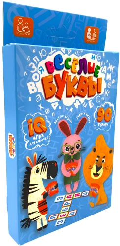Настольная игра - Весёлые буквы