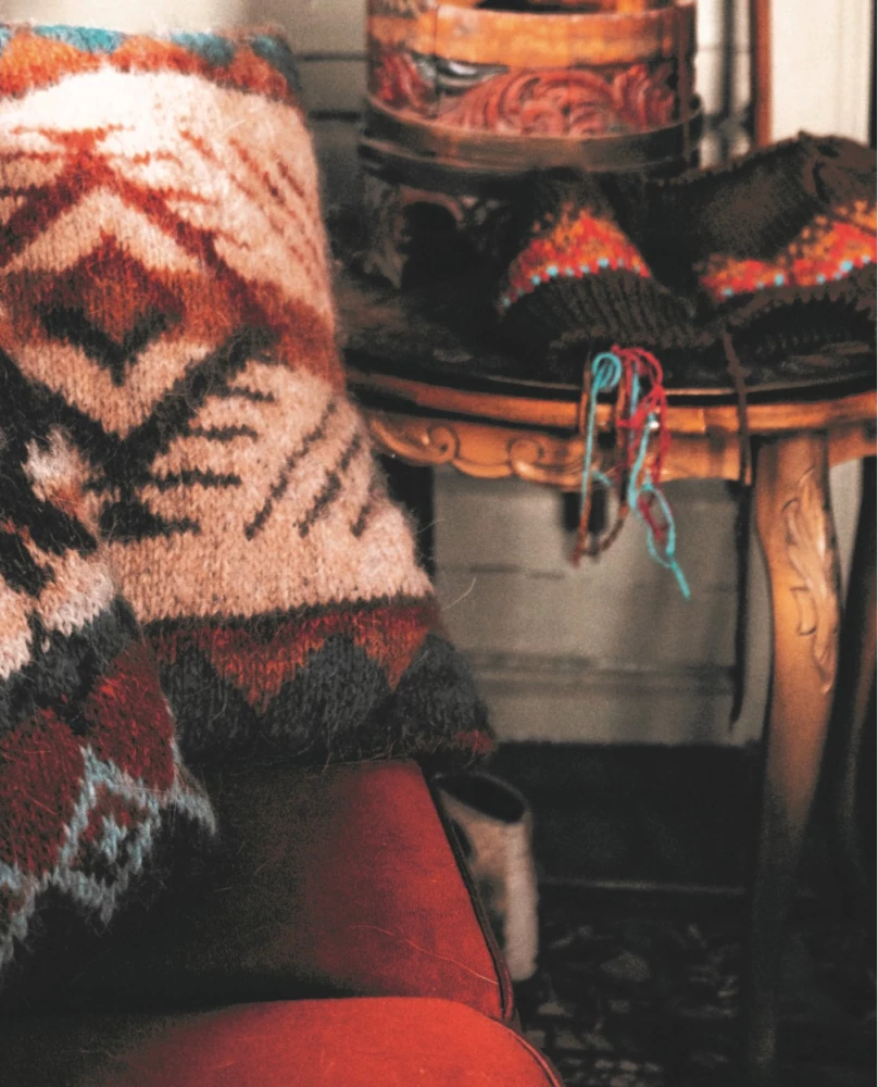 Wilde Interieurs. Gemütliches norwegisches Stricken für Abenteuerliebhaber