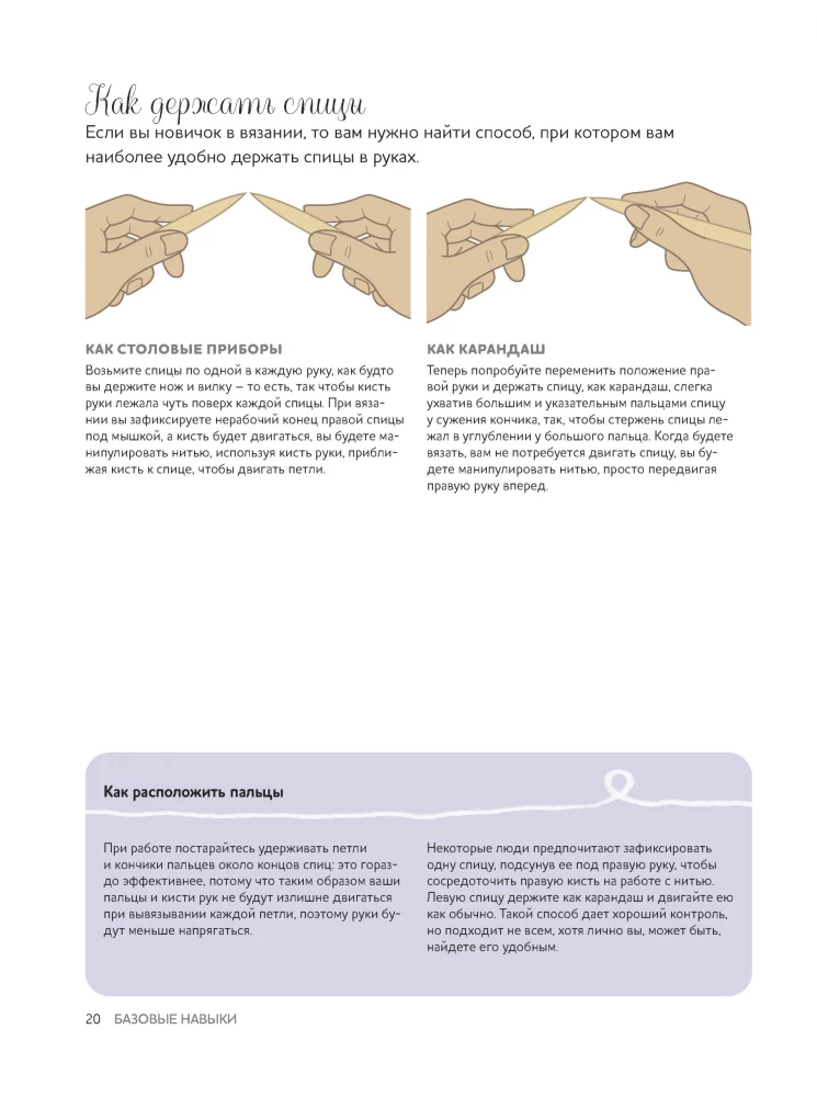 Вязание спицами. Курс для начинающих