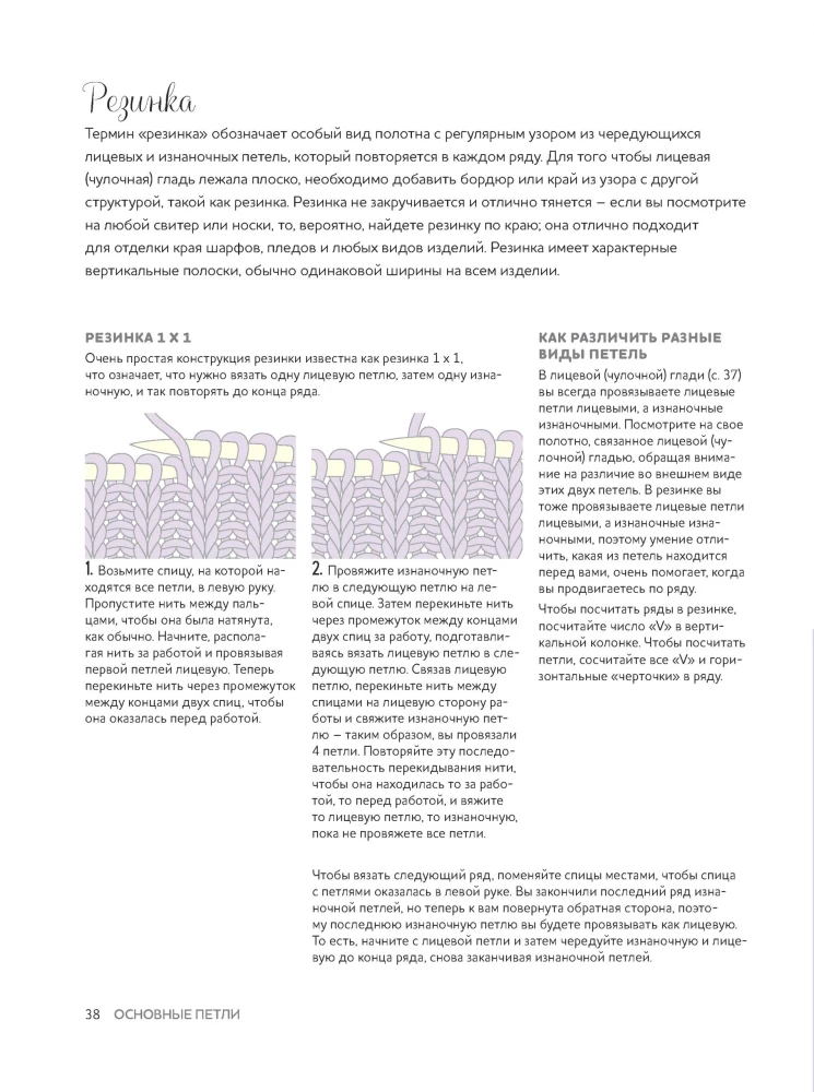Вязание спицами. Курс для начинающих