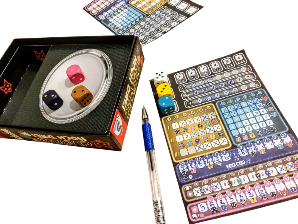 Настольная игра - Хитрый в кубе