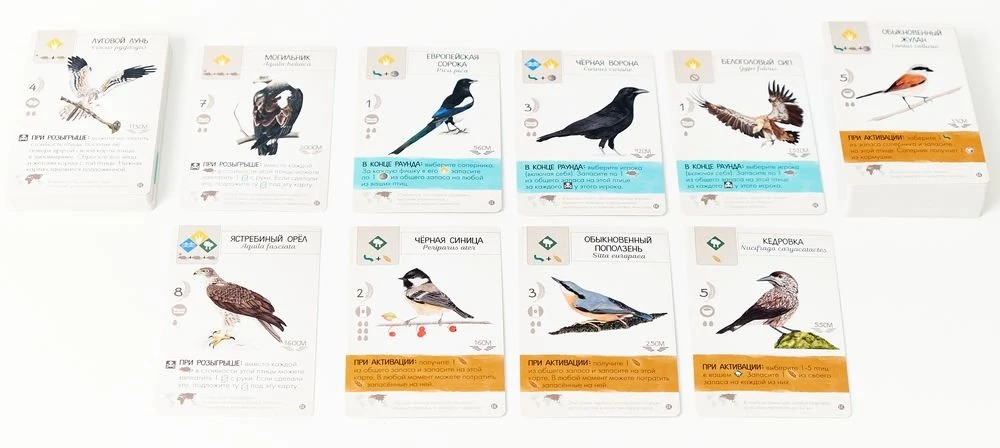 Board Game - Wings. Birds of Europe (expansion)