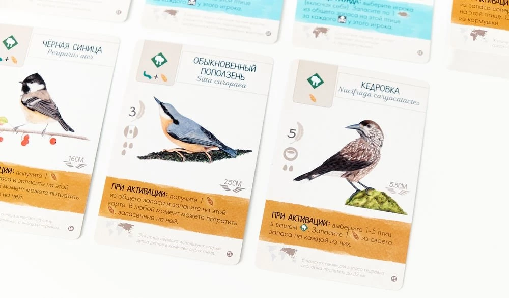 Board Game - Wings. Birds of Europe (expansion)