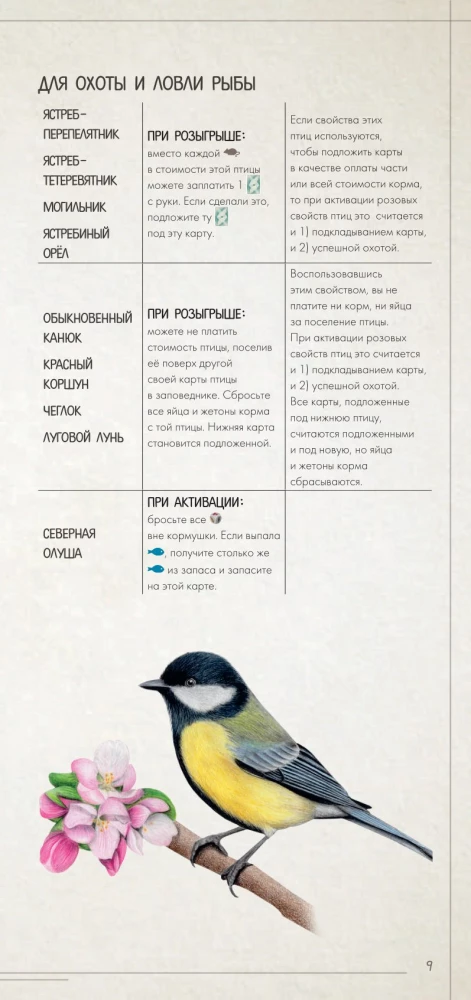 Board Game - Wings. Birds of Europe (expansion)