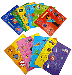 Developing Board Game - Lotto. Professions