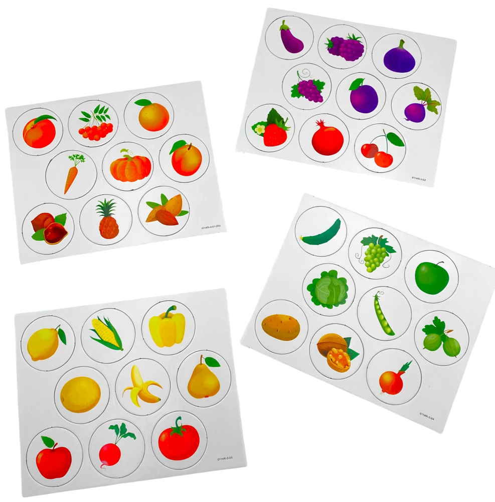 Developing Board Game - Lotto. Colors