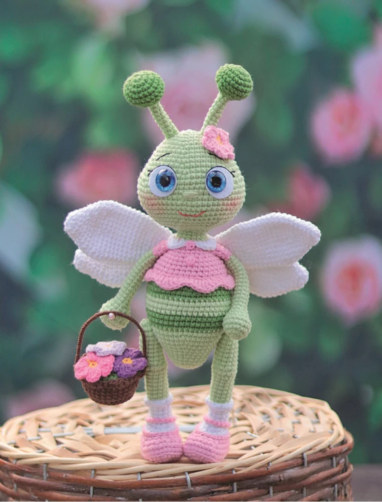 Взмахни крючком и полетели! Вязание забавных насекомых