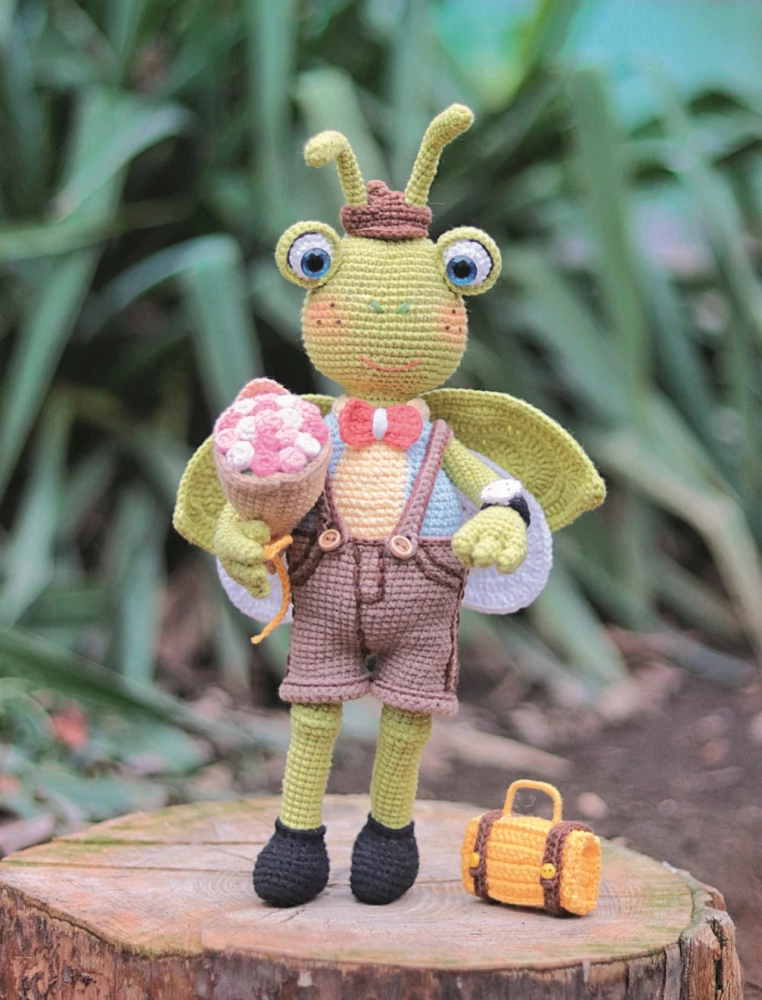 Взмахни крючком и полетели! Вязание забавных насекомых