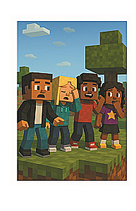 Geschichten aus Minecraft auf Englisch. Lesen mit Freude und das Niveau (A1) erhöhen