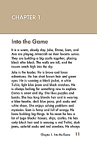 Geschichten aus Minecraft auf Englisch. Lesen mit Freude und das Niveau (A1) erhöhen