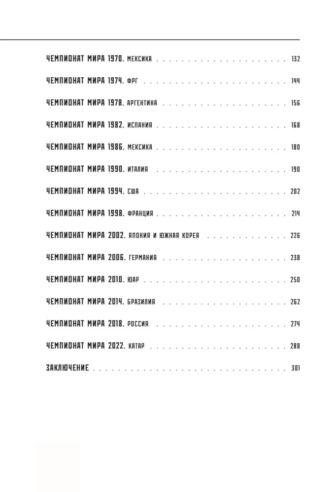 All World Cups in Football. 1930-2026