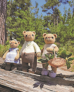 Megztų meškiukų namas. Istorijos apie mezgimą nėrimo technika tikrų meškiukų, jų gražių drabužių, šiltų namų ir mylinčios šeimos