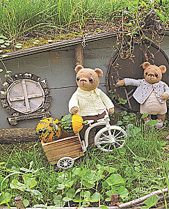 Megztų meškiukų namas. Istorijos apie mezgimą nėrimo technika tikrų meškiukų, jų gražių drabužių, šiltų namų ir mylinčios šeimos