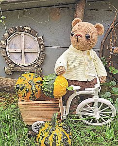 Megztų meškiukų namas. Istorijos apie mezgimą nėrimo technika tikrų meškiukų, jų gražių drabužių, šiltų namų ir mylinčios šeimos