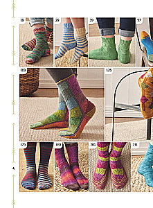 The Evolution of Socks. A New Guide to Knitting with Needles in Any Direction. 18 Innovative Designs