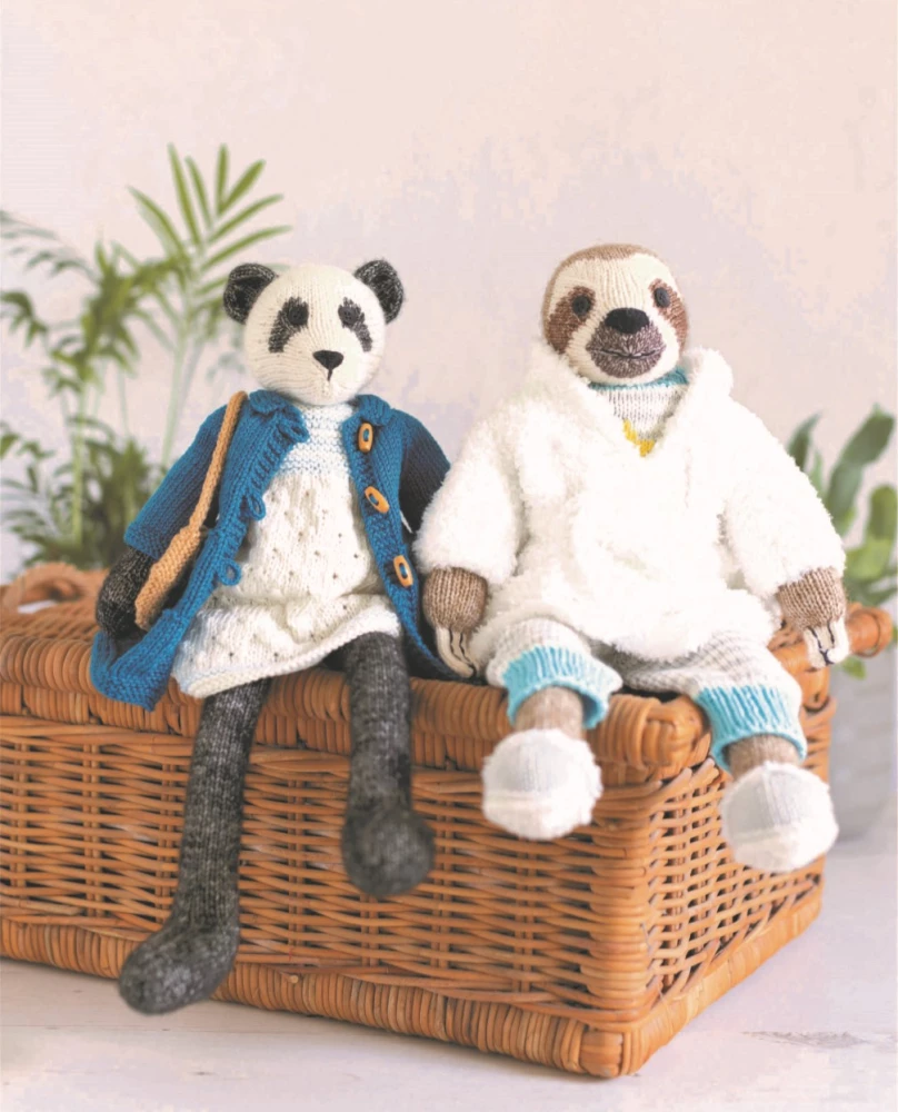 Megzk! Prijauk! Žaisk! Nauja žavingų laukinių gyvūnų kompanija, susijusių mezgimo. Daugiau nei 40 mezgimo schemų žaislams, drabužiams ir priedams...