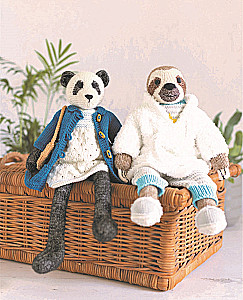 Megzk! Prijauk! Žaisk! Nauja žavingų laukinių gyvūnų kompanija, susijusių mezgimo. Daugiau nei 40 mezgimo schemų žaislams, drabužiams ir priedams...