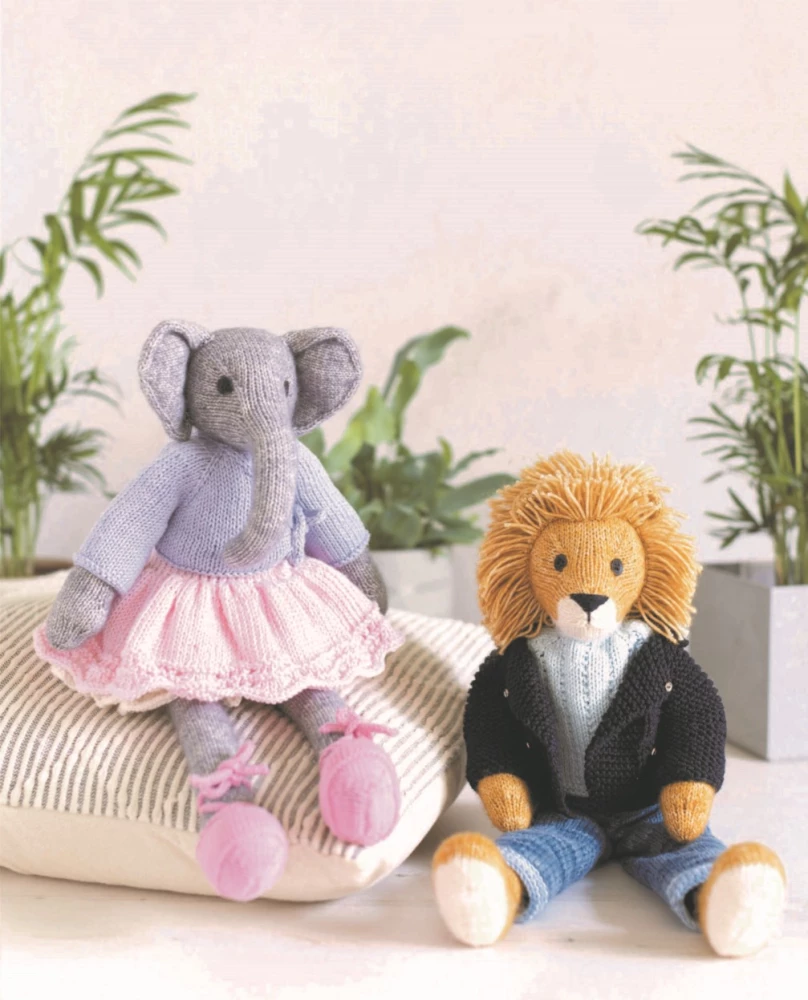 Megzk! Prijauk! Žaisk! Nauja žavingų laukinių gyvūnų kompanija, susijusių mezgimo. Daugiau nei 40 mezgimo schemų žaislams, drabužiams ir priedams...