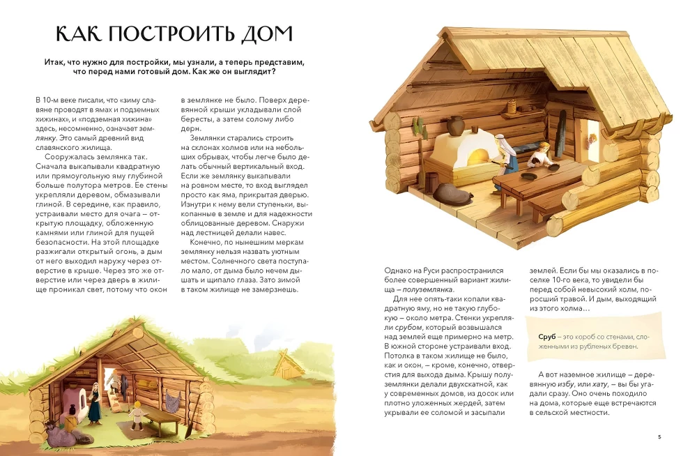 How Houses Were Built and Lived in Russia