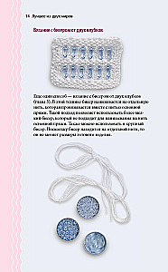 Silmused ja helmed. Ideaalselt juhend kudumise tehnikate kohta kudumisvardaga dekoratiivsete materjalidega