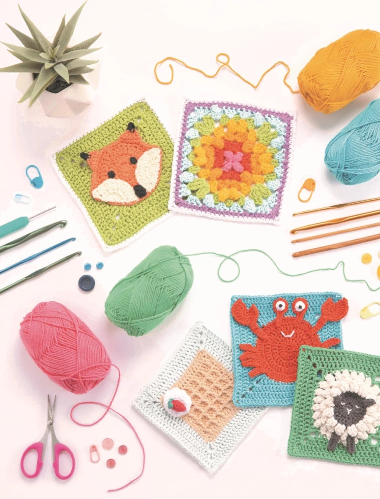 3D Würfel. 100 exklusive Muster zum Häkeln