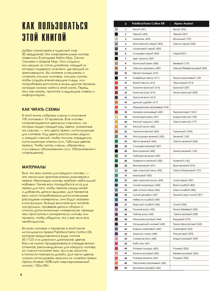 3D Würfel. 100 exklusive Muster zum Häkeln