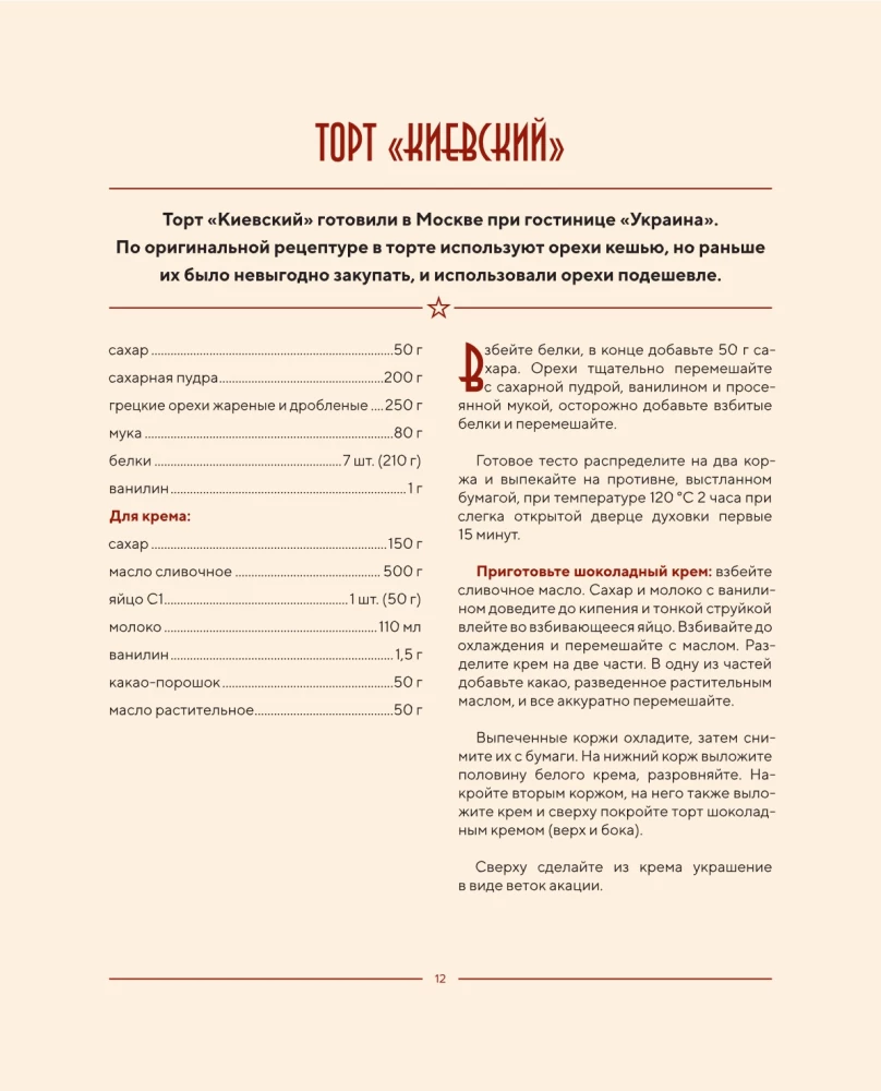 Soviet Cakes and Pastries