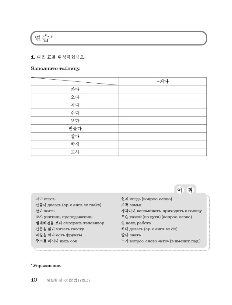 My Korean Grammar. Полный курс грамматики корейского языка для начинающих