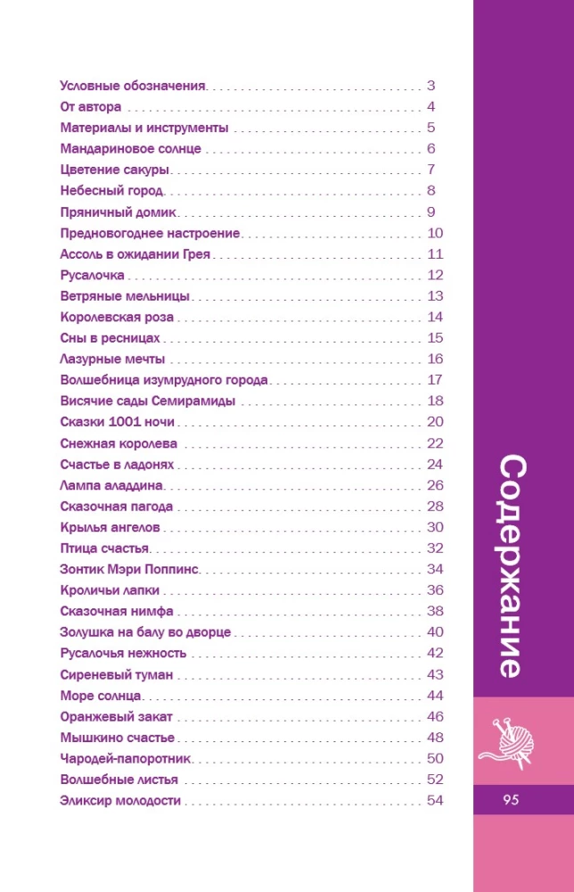 Lace Patterns with Knitting Needles. Author's Collection