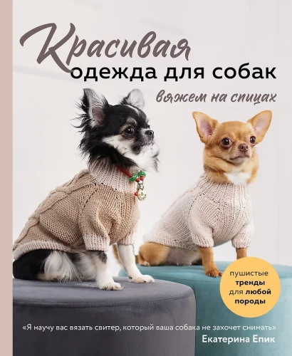 Beautiful clothes for dogs. Fluffy trends for any breed. Knitting with needles