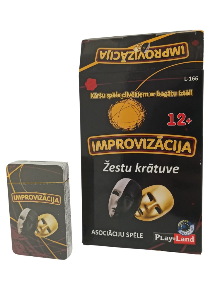 Gra planszowa - Improwizacja. Magazyn gestów/ Improvizācija. Žestu krātuve (LV)