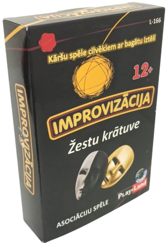 Gra planszowa - Improwizacja. Magazyn gestów/ Improvizācija. Žestu krātuve (LV)