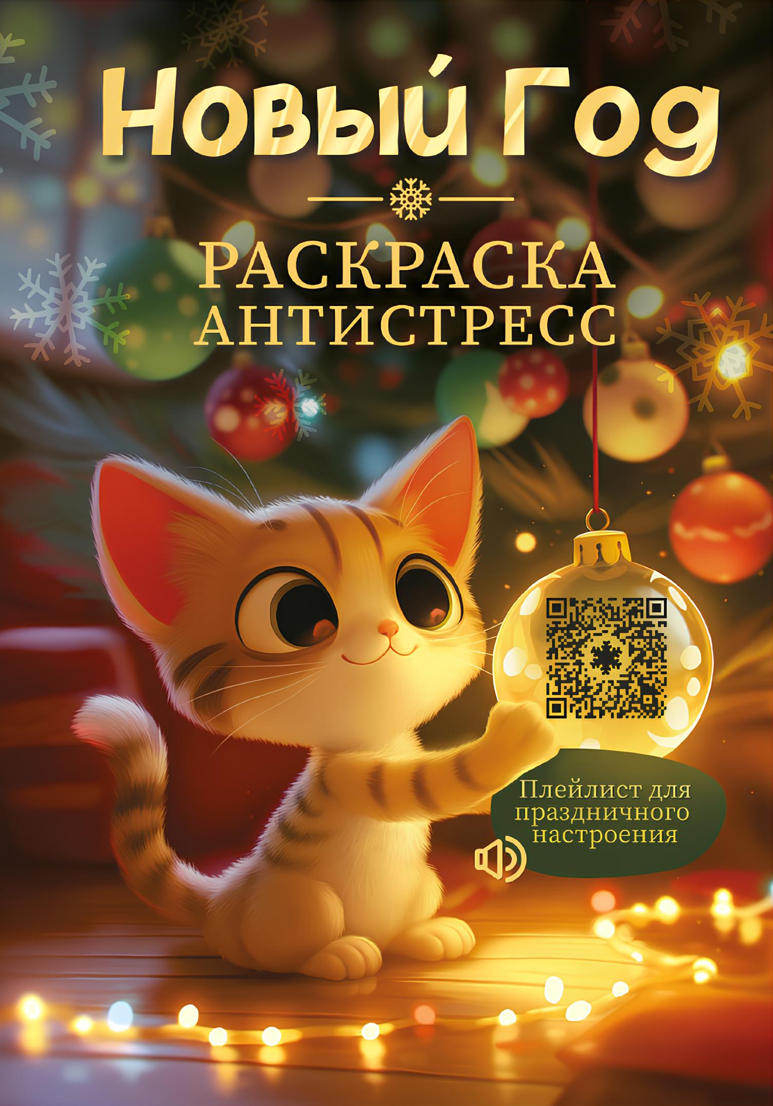 Jaunais gads. Krāsošana-antistress