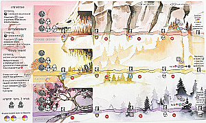 Brettspiel - Flügel. Drachen