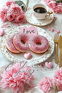 Naudas aploksne - Apsveicam dzimšanas dienā!/Atklātne - Dzimšanas dienā