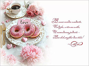 Naudas aploksne - Apsveicam dzimšanas dienā!/Atklātne - Dzimšanas dienā