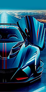 Pinigų vokas - Sparnuota mašina