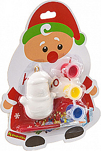 Zestaw do twórczości - Ozdoby choinkowe, Mikołaj