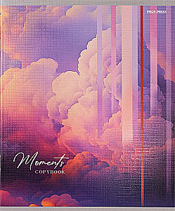 Тетрадь - Облачный пейзаж, 48 листов, клетка, в ассортименте