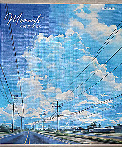 Тетрадь - Облачный пейзаж, 48 листов, клетка, в ассортименте