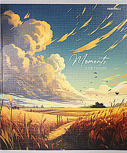 Тетрадь - Облачный пейзаж, 48 листов, клетка, в ассортименте