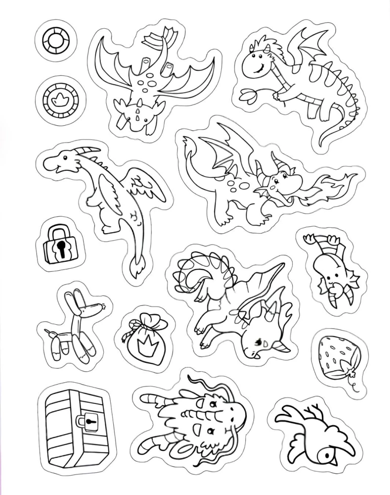 Sticker Book for Girls