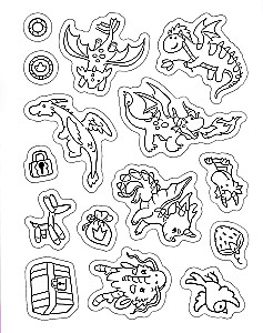 Sticker Book for Girls