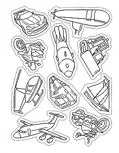 Sticker Book for Boys