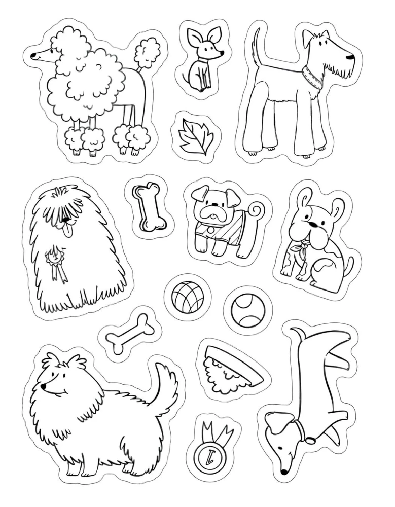 Sticker Book. Kittens and all, all, all