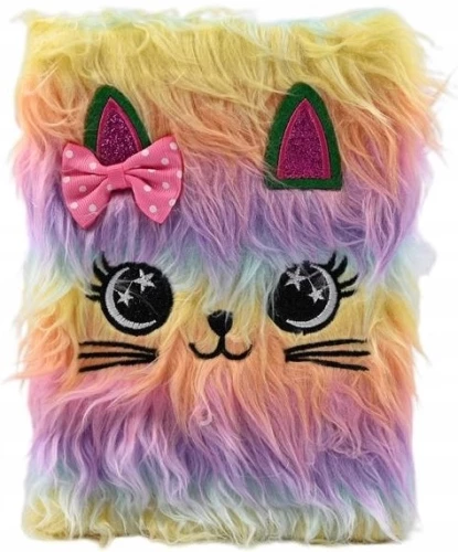 Puszysty notes A5 - Kotek