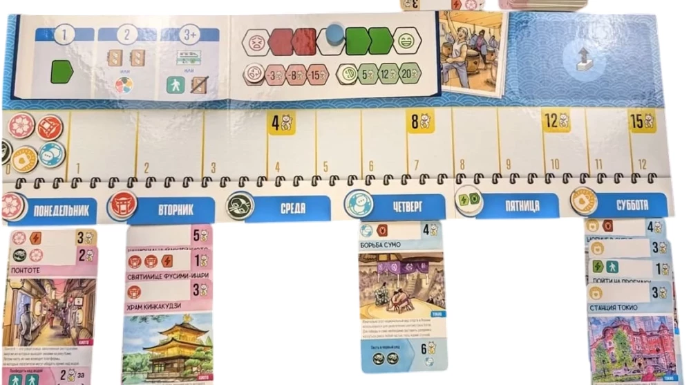 Stalo žaidimas - Keliaukime į Japoniją